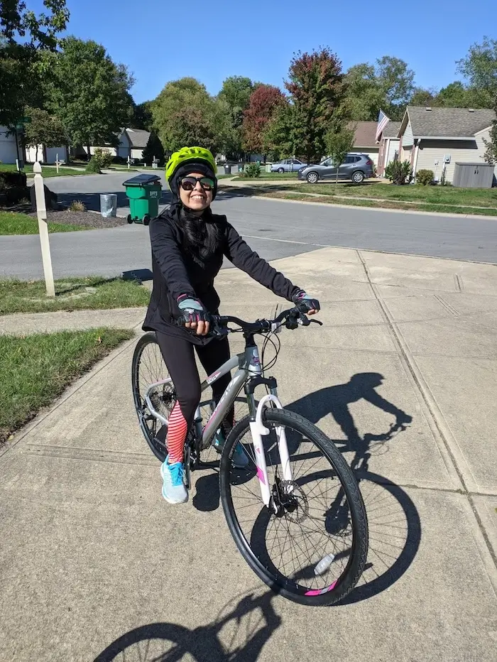 bike riding
